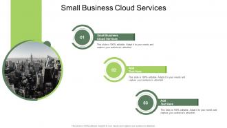 Small Business Cloud Services In Powerpoint And Google Slides Cpb