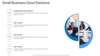 Small Business Cloud Solutions In Powerpoint And Google Slides Cpb
