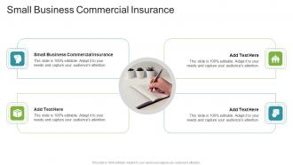Small Business Commercial Insurance In Powerpoint And Google Slides Cpb