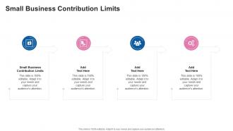 Small Business Contribution Limits In Powerpoint And Google Slides Cpb