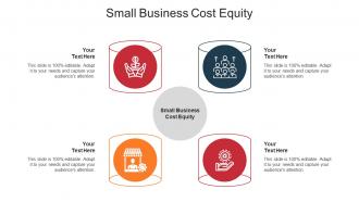 Small business cost equity ppt powerpoint presentation inspiration portfolio cpb