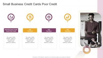 Small Business Credit Cards Poor Credit In Powerpoint And Google Slides Cpb