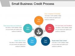 Small business credit process powerpoint presentation