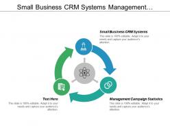 Small business crm systems management campaign statistics lead insights cpb