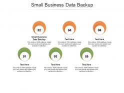 Small business data backup ppt powerpoint presentation download cpb