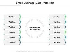 Small business data protection ppt powerpoint presentation diagram ppt cpb