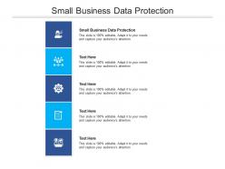 Small business data protection ppt powerpoint presentation model portrait cpb