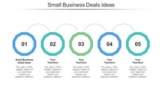 Small Business Deals Ideas Ppt Powerpoint Presentation Infographic Template Images Cpb