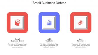 Small Business Debtor Ppt Powerpoint Presentation Ideas Icons Cpb
