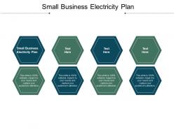 Small business electricity plan ppt powerpoint presentation file inspiration cpb