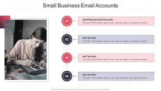 Small Business Email Accounts In Powerpoint And Google Slides Cpb