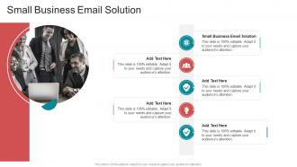 Small Business Email Solution In Powerpoint And Google Slides Cpb