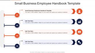 Small Business Employee Handbook Template In Powerpoint And Google Slides Cpb