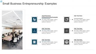 Small Business Entrepreneurship Examples In Powerpoint And Google Slides Cpb