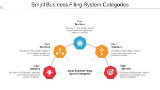 Small Business Filing System Categories Ppt Powerpoint Presentation Inspiration Show Cpb