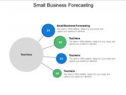 Small business forecasting ppt powerpoint presentation summary aids cpb