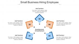 Small Business Hiring Employee In Powerpoint And Google Slides Cpb