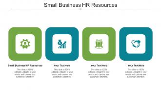 Small business hr resources ppt powerpoint presentation show graphics download cpb