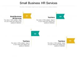 Small business hr services ppt powerpoint presentation summary visuals cpb