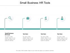 Small business hr tools ppt powerpoint presentation show layout cpb