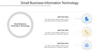 Small Business Information Technology Ppt Powerpoint Presentation Gallery Cpb