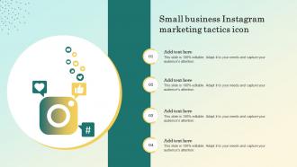 Small Business Instagram Marketing Tactics Icon