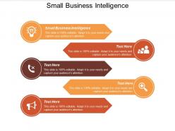 Small business intelligence ppt powerpoint presentation model rules cpb