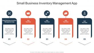 Small Business Inventory Management App In Powerpoint And Google Slides Cpb