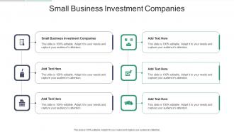 Small Business Investment Companies In Powerpoint And Google Slides Cpb