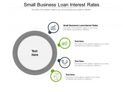 Small business loan interest rates ppt powerpoint presentation outline portrait cpb