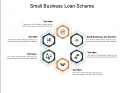 Small business loan scheme ppt powerpoint presentation model rules cpb