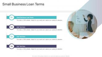 Small Business Loan Terms In Powerpoint And Google Slides Cpb