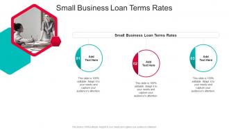 Small Business Loan Terms Rates In Powerpoint And Google Slides Cpb