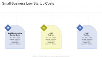 Small Business Low Startup Costs In Powerpoint And Google Slides Cpb