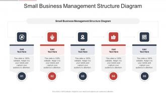 Small Business Management Structure Diagram In Powerpoint And Google Slides Cpb