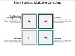 Small business marketing consulting ppt powerpoint presentation infographic template slides cpb
