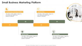 Small Business Marketing Platform In Powerpoint And Google Slides Cpb