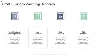 Small Business Marketing Research In Powerpoint And Google Slides Cpb