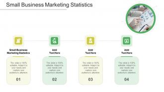 Small Business Marketing Statistics In Powerpoint And Google Slides Cpb