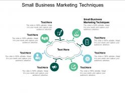Small business marketing techniques ppt powerpoint presentation file graphics design cpb