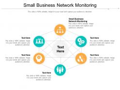 Small business network monitoring ppt powerpoint presentation layouts visual aids cpb