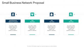 Small Business Network Proposal In Powerpoint And Google Slides Cpb