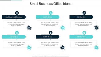 Small Business Office Ideas In Powerpoint And Google Slides Cpb
