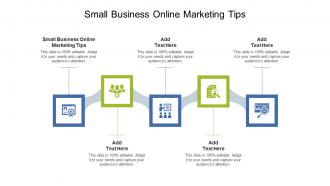 Small Business Online Marketing Tips In Powerpoint And Google Slides Cpb