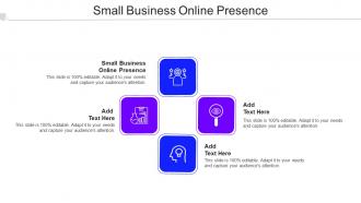 Small Business Online Presence Ppt Powerpoint Presentation Show Graphics Download Cpb