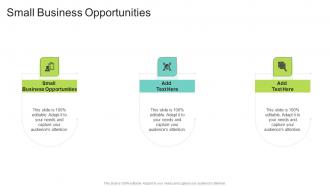 Small Business Opportunities In Powerpoint And Google Slides Cpb