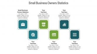 Small business owners statistics ppt powerpoint presentation icon maker cpb