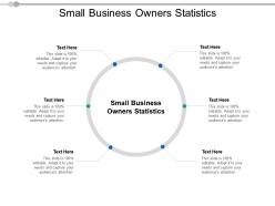 Small business owners statistics ppt powerpoint presentation ideas layout cpb