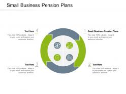 Small business pension plans ppt powerpoint presentation slides example introduction cpb