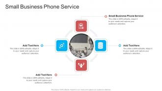 Small Business Phone Service In Powerpoint And Google Slides Cpb